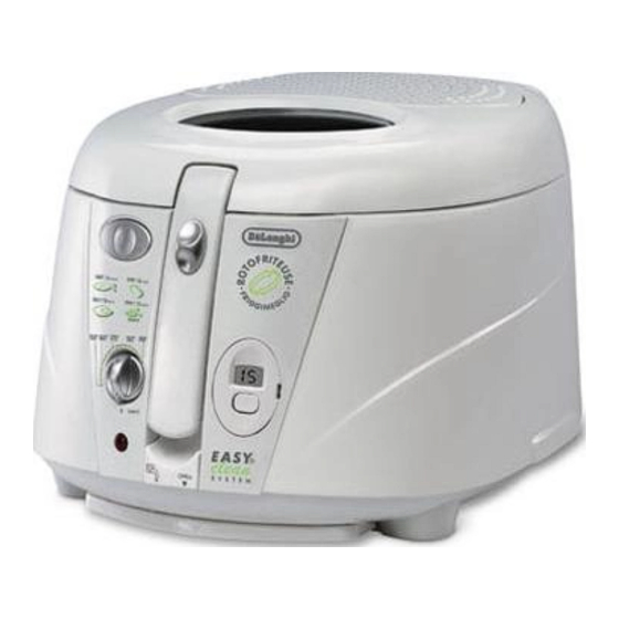 DeLonghi F 895 Mode D'emploi