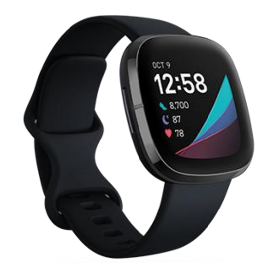 Fitbit Sense Manuel Utilisateur