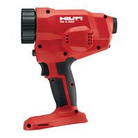 Hilti CD 4-A22 Mode D'emploi Original