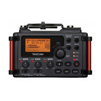 Tascam DR-60DmkII Manuel De Référence