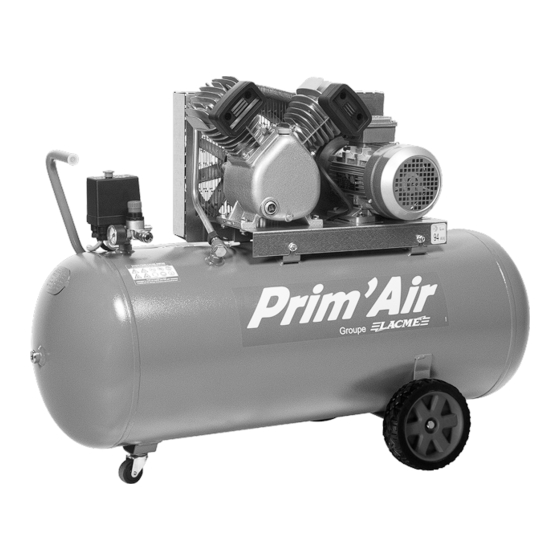 Lacme Prim'Air VT 25/150 Manuels