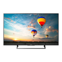 Sony BRAVIA KD-55XE83 Série Guide De Référence