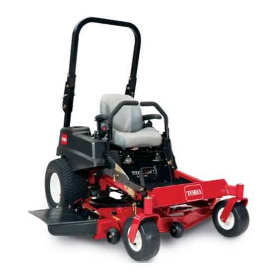 Toro Titan ZX4800 Manuel De L'utilisateur