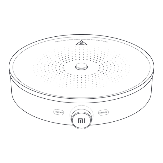 Xiaomi Mi Induction Cooker Manuel De L'utilisateur