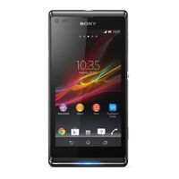 Sony Xperia L C2104 Guide De L'utilisateur