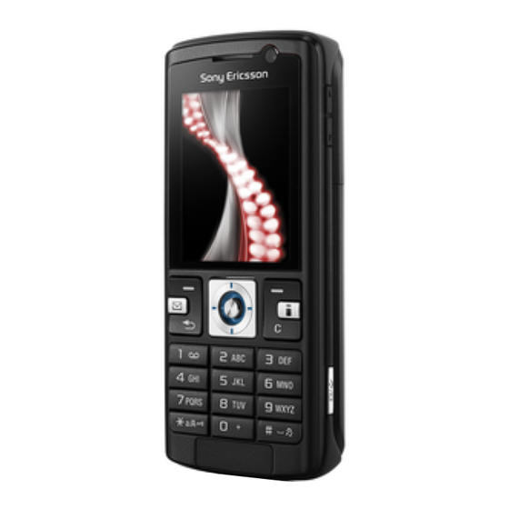 Sony Ericsson K610im Mode D'emploi