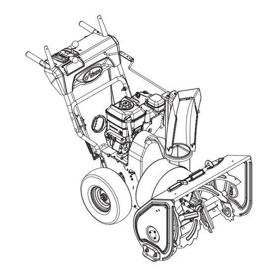 Ariens Sno-Thro 921 Série Manuel Du Propriétaire/Utilisateur