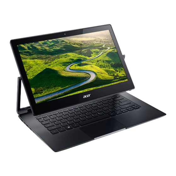 Acer Aspire R13 Manuel D'utilisation