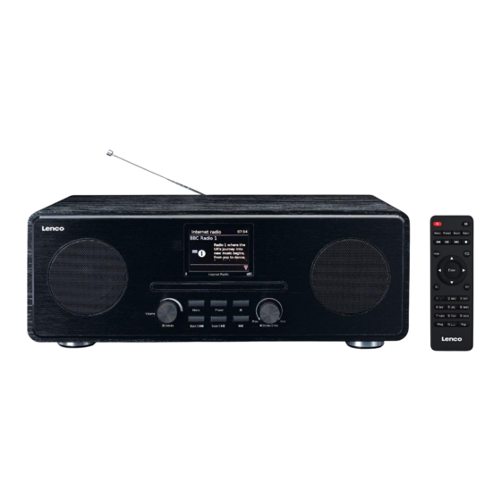 LENCO DIR-260 Mode D'emploi