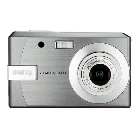 BenQ DC E720 Manuel Utilisateur