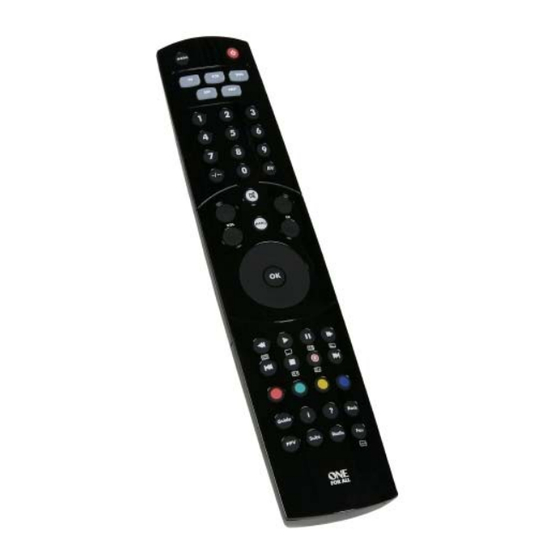One for All URC-7556 Mode D'emploi