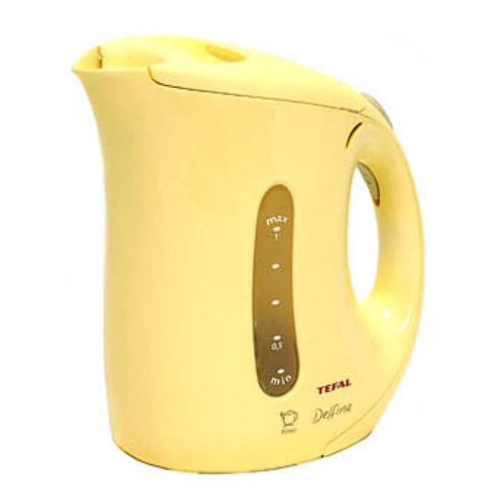 TEFAL BE5121 Delfina Manuel D'utilisation