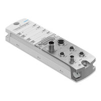 Festo CPX-AP-I-PB-M12 Mode D'emploi