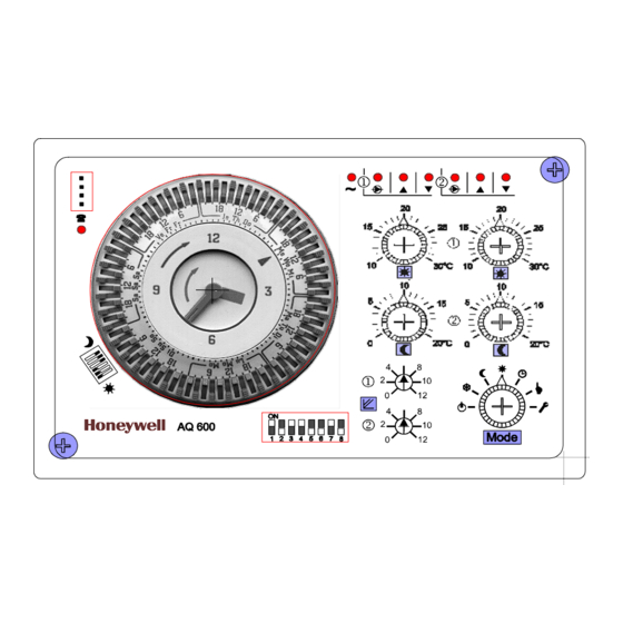 Honeywell AQ 600 Manuels