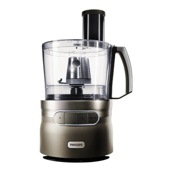 Philips ROBUST COLLECTION HR7781 Mode D'emploi