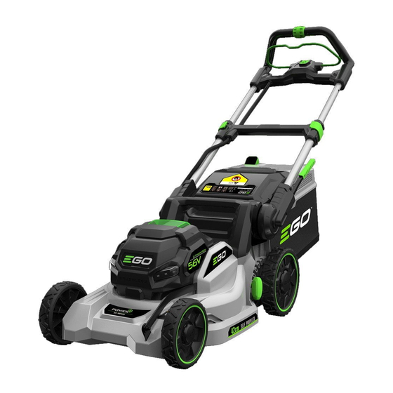 Ego Power+ LM1700E Manuel De L'opérateur