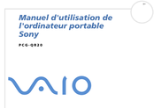 Sony VAIO PCG-QR20 Manuel D'utilisation