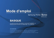 Samsung Xpress M202 W Série Mode D'emploi
