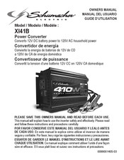 Schumacher Electric XI41B Guide D'utilisation