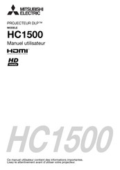 Mitsubishi Electric HC1500 Manuel Utilisateur