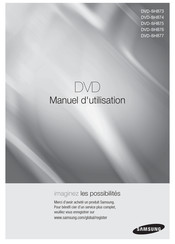 Samsung DVD-SH877 Manuel D'utilisation