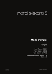 nord Electro 5D 61 Mode D'emploi