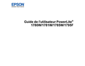 Epson PowerLite 1781W Guide De L'utilisateur