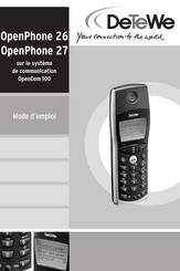 DETEWE OpenPhone 26 Mode D'emploi