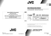 JVC KD-R332 Manuel D'instructions