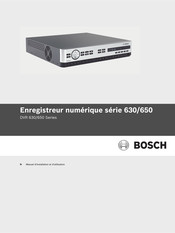 Bosch 630 Série Manuel D'installation