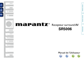 Marantz SR5006 Manuel De L'utilisateur