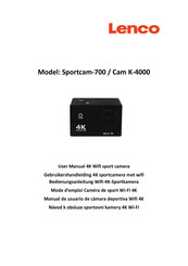 LENCO Sportcam-700 Mode D'emploi