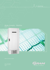Gram bioline BioUltra 570 Mode D'emploi