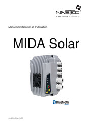 NASTEC MIDA Solar Série Manuel D'installation Et D'utilisation