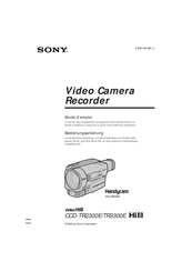 Sony Handycam CCD-TR3300E Mode D'emploi