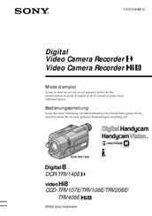 Sony Handycam CCD-TRV208E Mode D'emploi