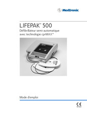 Medtronic LIFEPAK 500 Mode D'emploi