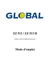 Global ZZ 512 Mode D'emploi