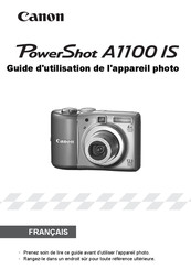 Canon POWERSHOT A2100 IS Guide D'utilisation