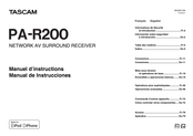 Tascam PA-R200 Manuel D'instructions