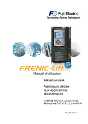 Fuji Electric FRENIC-Lift Série Manuel D'utilisation