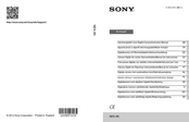Sony Alpha NEX-3N Mode D'emploi