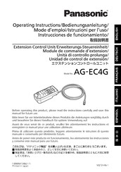 Panasonic AG-EC4G Mode D'emploi