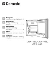 Dometic CRX1080 Instructions De Montage