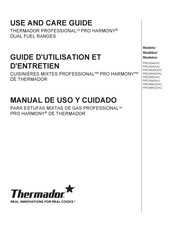 Thermador PROFESSIONAL PRO HARMONY Série Guide D'utilisation Et D'entretien