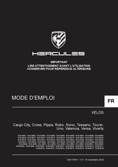 Hercules 19-D-0003 Mode D'emploi