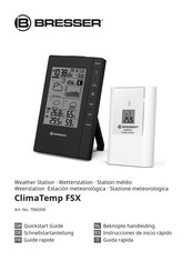 Bresser ClimaTemp FSX Guide Rapide