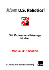 3com U.S. Robotics 56K Manuel D'utilisation