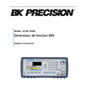 B+K precision 4014B Manuel D'utilisation