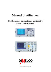 Gwinstek GDS-840S Manuel D'utilisation